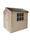 National Trust by Crane Garden Buildings Peckover Garden Shed, 2.4 x 3m, FSC-Certified (Scandinavian Redwood), Dome Ochre
