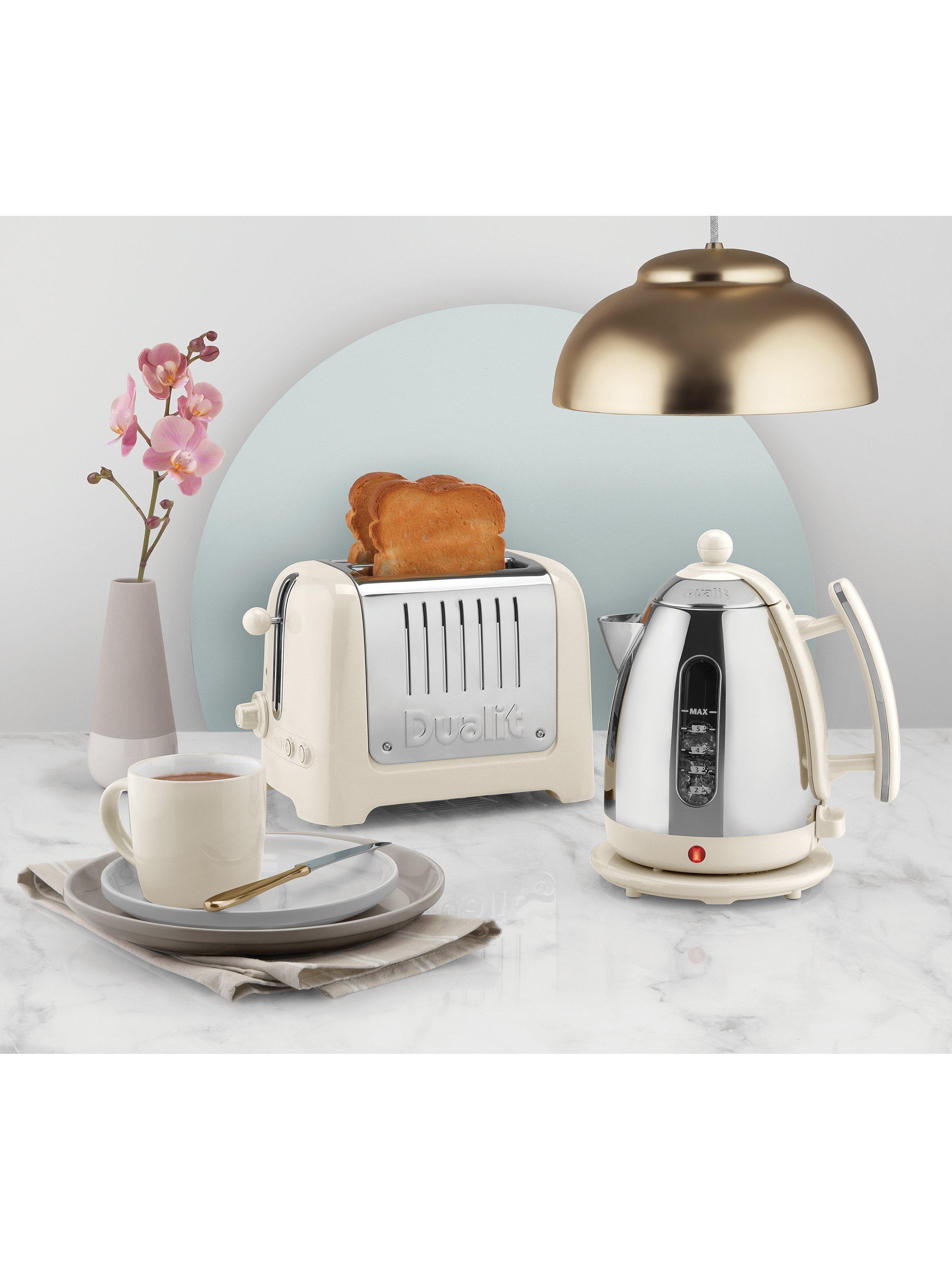 Dualit canvas white toaster best sale