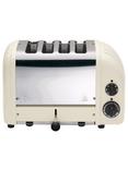 Dualit 4 Slice NewGen Classic Toaster, Canvas White