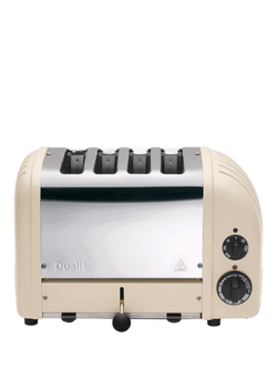 Dualit 4 Slice NewGen Classic Toaster, Canvas White
