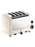 Dualit 4 Slice NewGen Classic Toaster, Canvas White