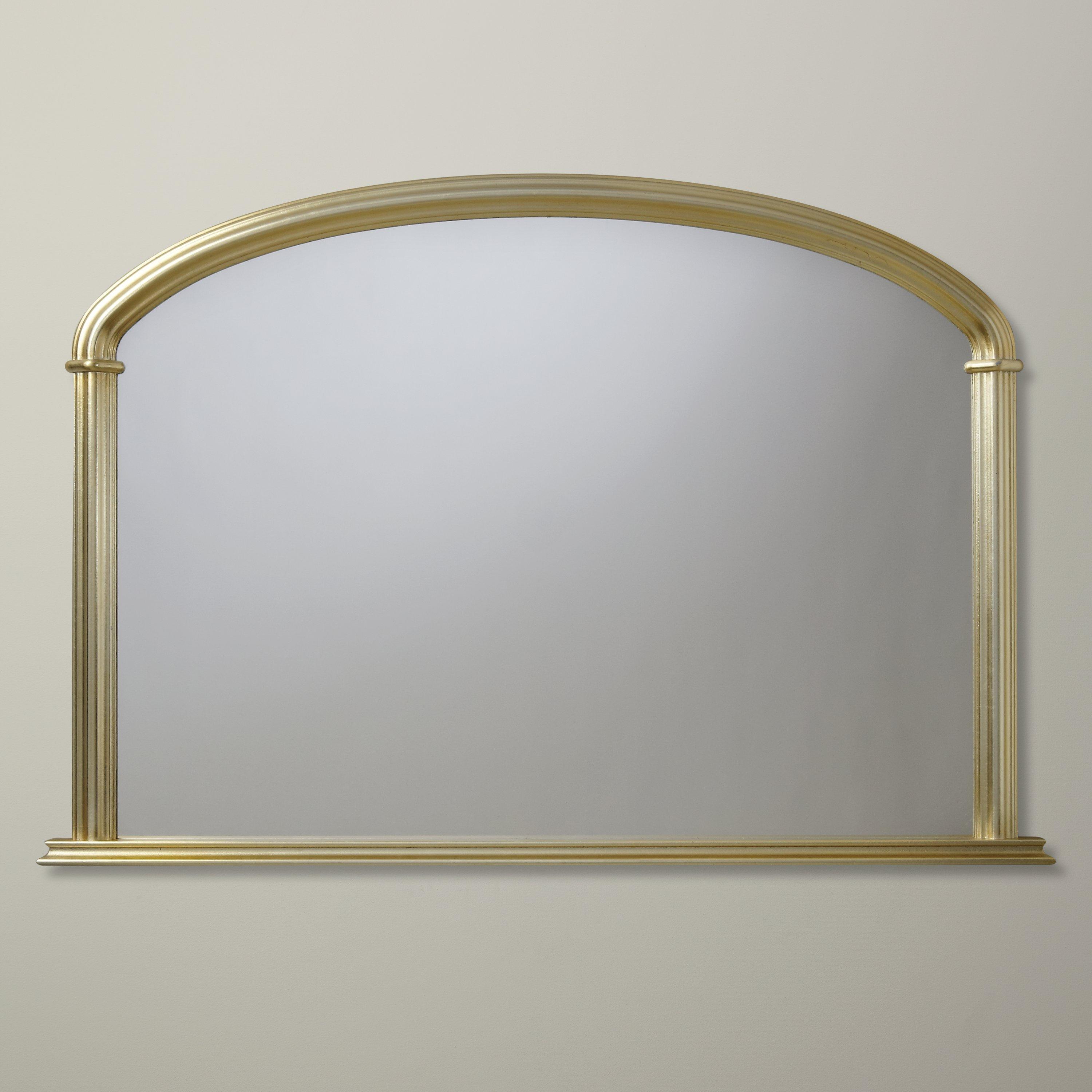 John Lewis & Partners Eve Overmantel Mirror, 84 x 124cm