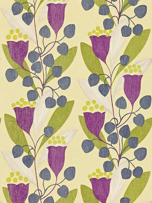 Sanderson Bellflower Wallpaper