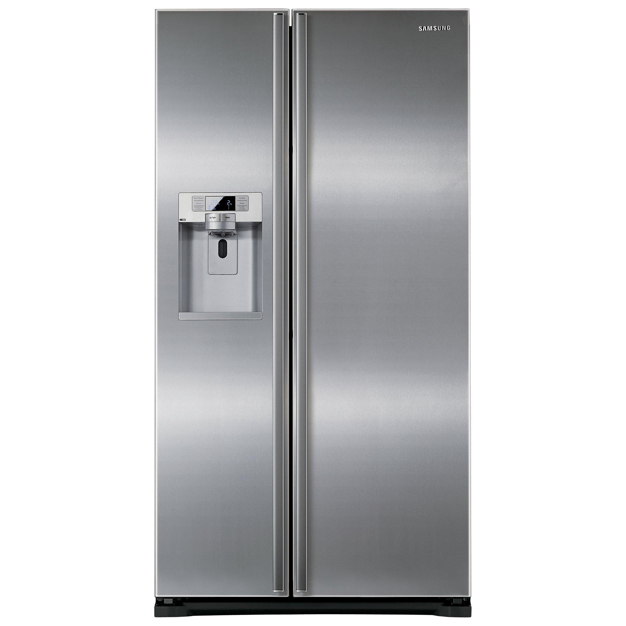 Samsung RSG5UURS American Style Fridge Freezer, A+ Energy Rating, 91cm Wide, Stainless Steel