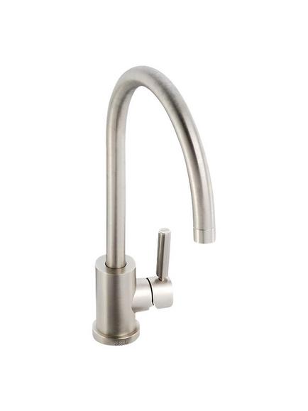 Abode Atlas Single Lever Kitchen Tap, Brushed Nickel