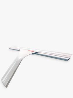 Leifheit Cabino Squeegee Shower Wiper with Hanging Loop, White