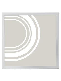 John Lewis Daya Photo Frame, Silver, Silver