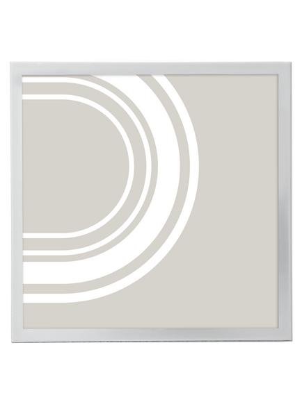 John Lewis Daya Photo Frame, Silver, Silver