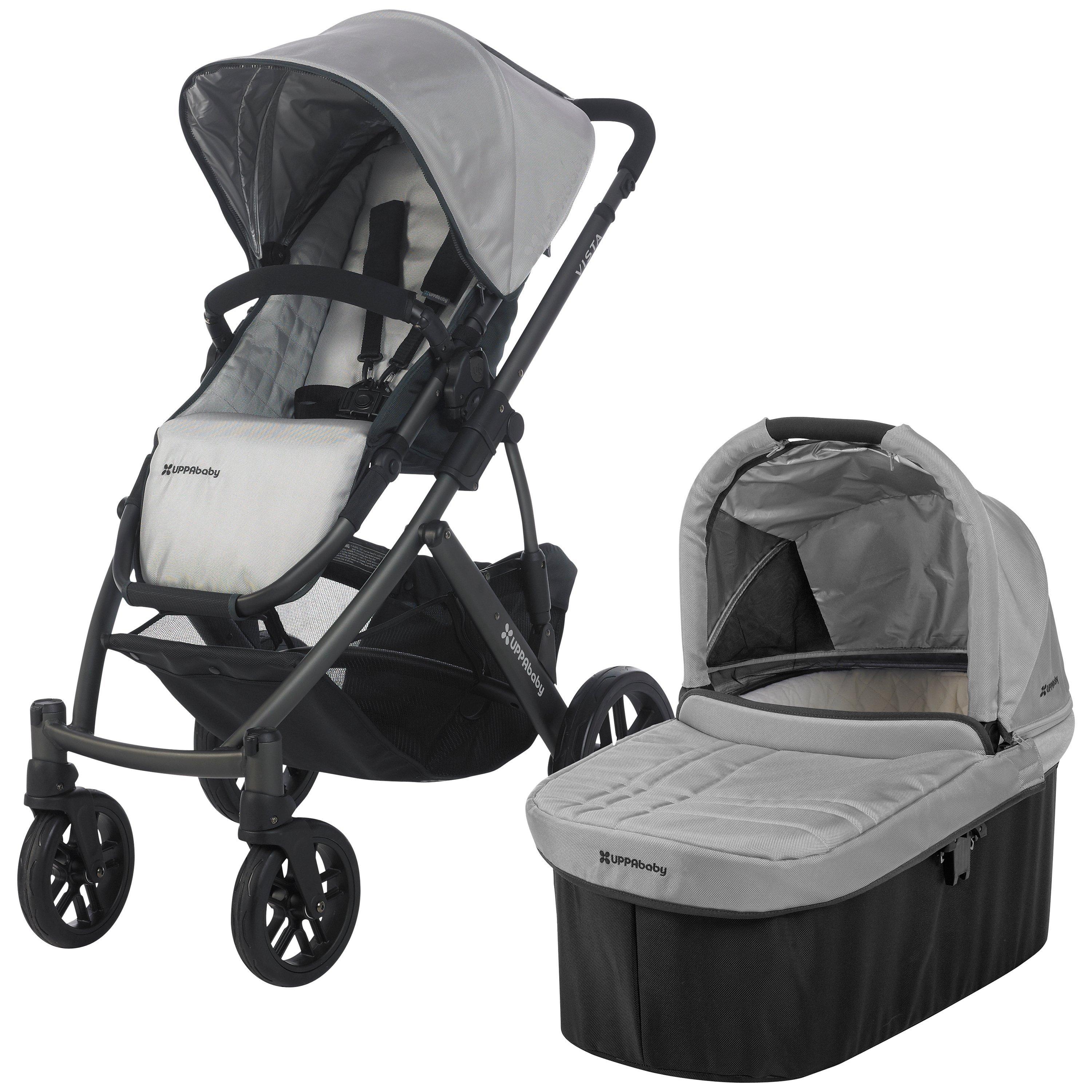 Uppababy Vista Pushchair, Mica Silver
