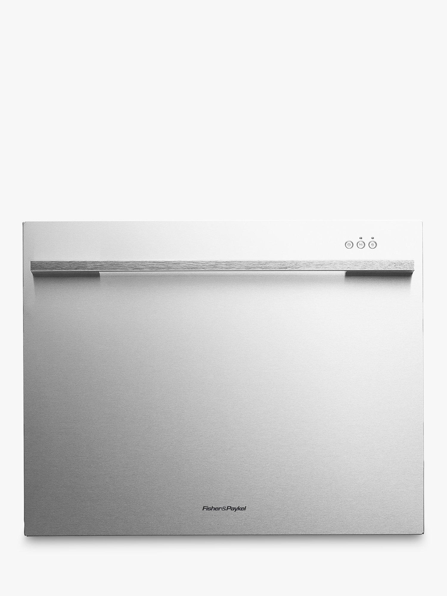 Fisher & Paykel DD60SDFHTX7 Designer Built-in Single DishDrawer Dishwasher, Stainless Steel