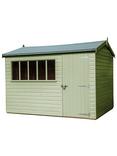 Crane Garden Buildings 3 x 3.6m Windsor Garden Shed, FSC-certified (Scandinavian Redwood)
