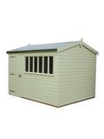 Crane Garden Buildings 3 x 3.6m Balmoral Garden Shed, FSC-certified (Scandinavian Redwood)