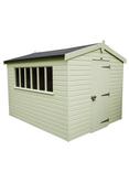 Crane Garden Buildings 3 x 3.6m Kensington Garden Shed, FSC-certified (Scandinavian Redwood)