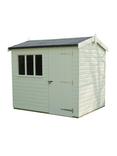 Crane Garden Buildings 1.8 x 2.4m Windsor Garden Shed, FSC-certified (Scandinavian Redwood)