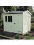 Crane Garden Buildings 1.8 x 2.4m Windsor Garden Shed, FSC-certified (Scandinavian Redwood)
