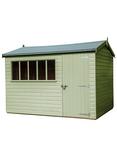 Crane Garden Buildings 1.8 x 3m Windsor Garden Shed, FSC-certified (Scandinavian Redwood)