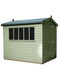 Crane Garden Buildings 1.8 x 3m Kensington Garden Shed, FSC-certified (Scandinavian Redwood)