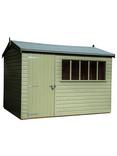 Crane Garden Buildings 2.4 x 3m Balmoral Garden Shed, FSC-certified (Scandinavian Redwood)