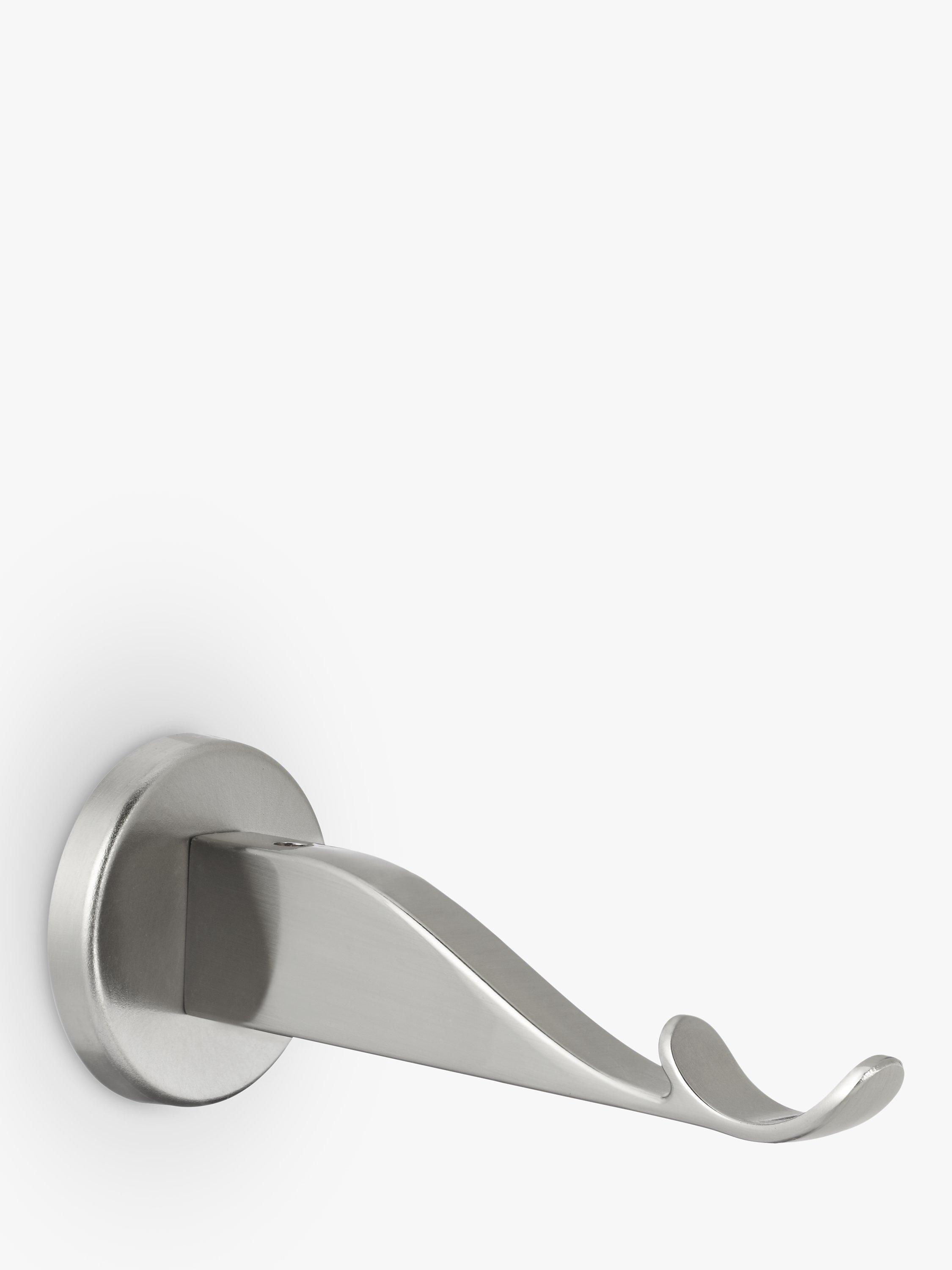 John Lewis Steel Contemporary Passing Bracket, Dia.28mm