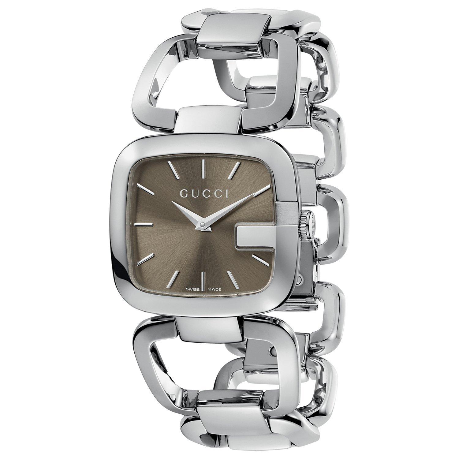 Gucci bracelet watch silver hotsell