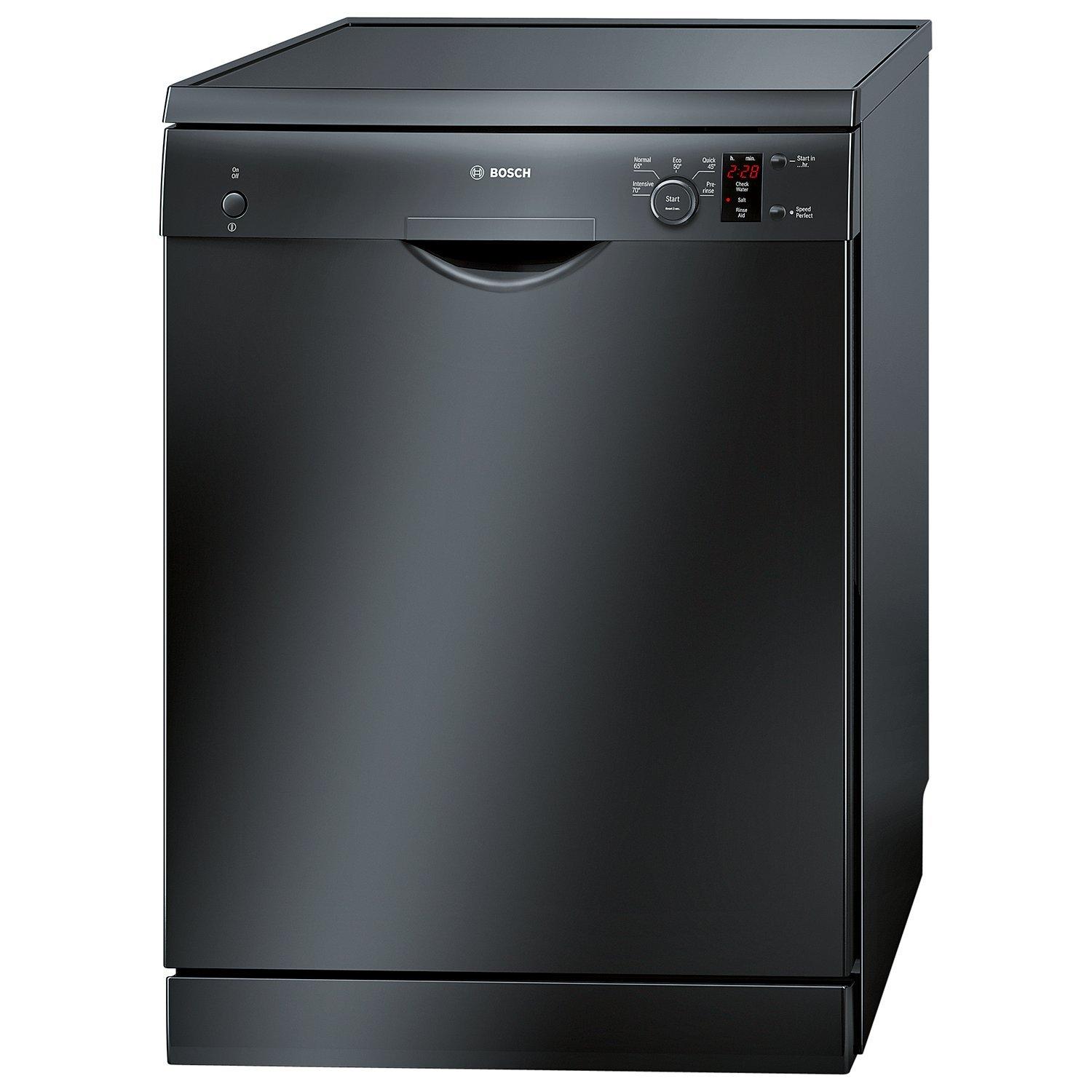 Bosch SMS50T06GB Dishwasher, Black