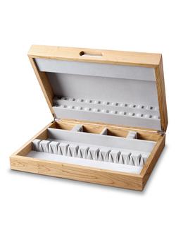 Robert Welch Empty Cutlery Canteen, Wood