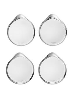 Georg Jensen Coasters, Set of 4, Silver