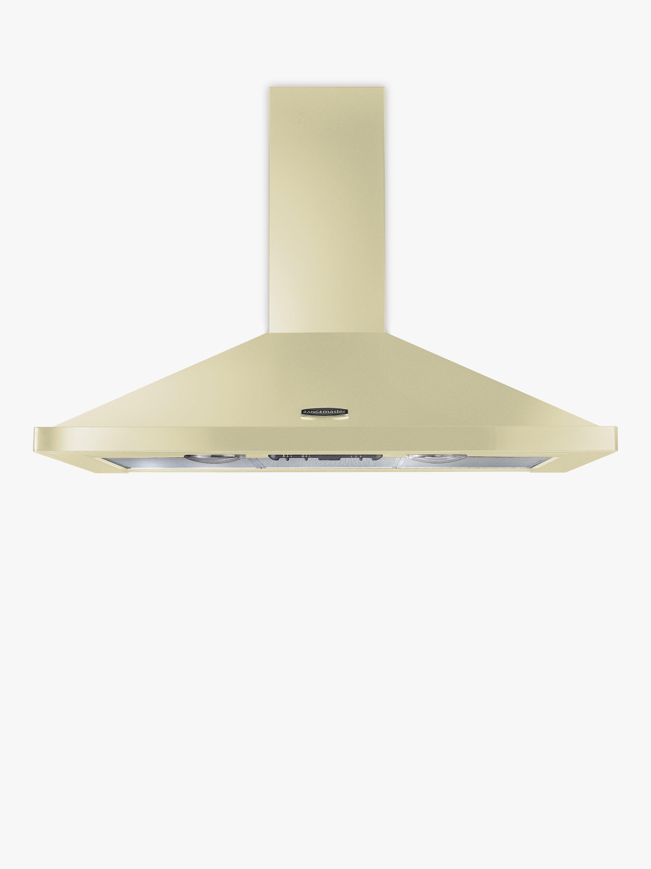 Rangemaster LEIHDC110CR/C Chimney Cooker Hood, Cream