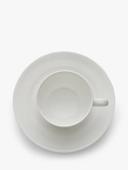 Royal Worcester Serendipity Bone China Teacup & Saucer, 220ml, White - view 2, White