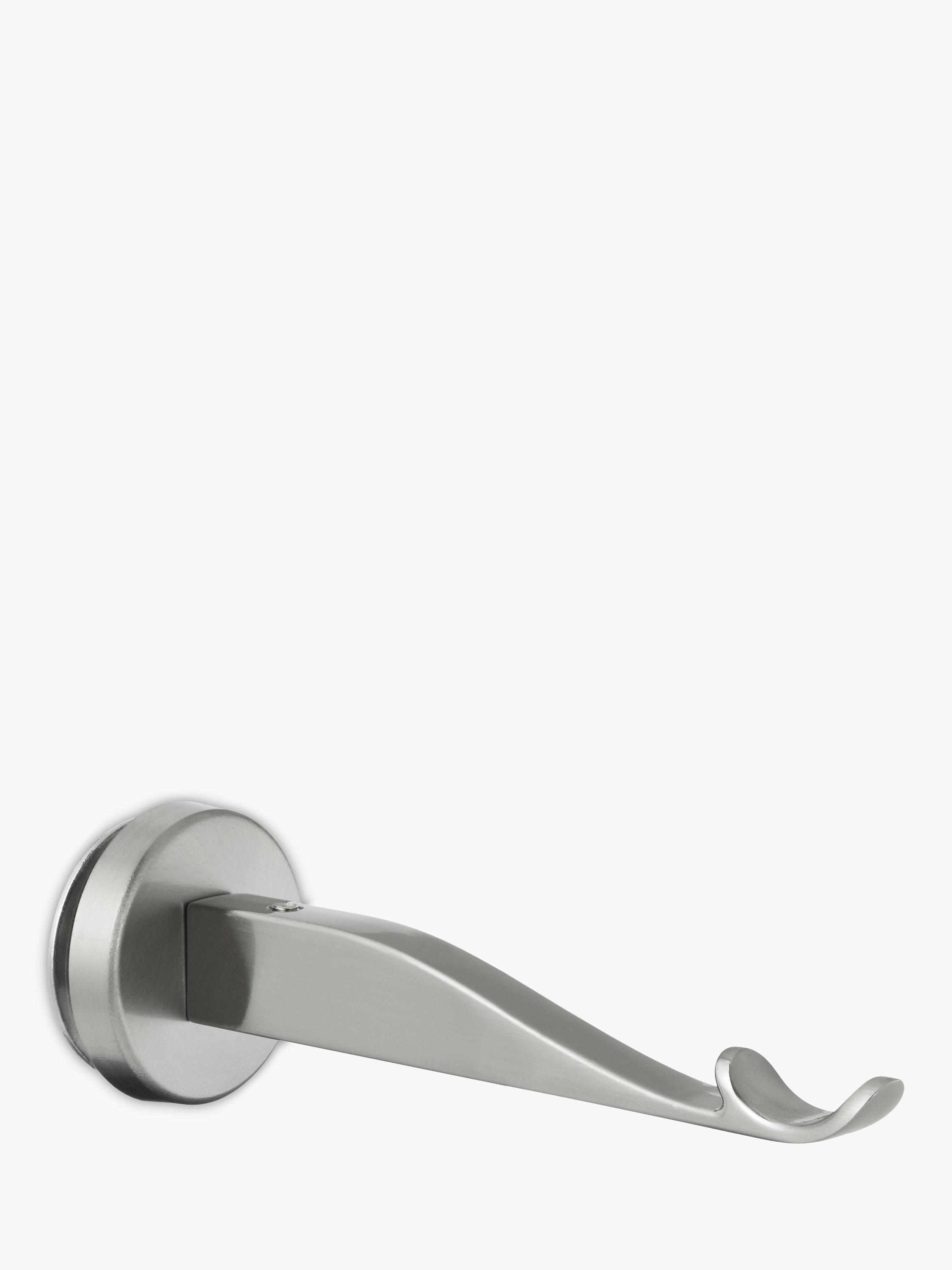 John Lewis Steel Contemporary Passing Bracket, Dia.19mm