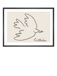 Picasso 'Dove of Peace' Framed Print, 74 x 94cm