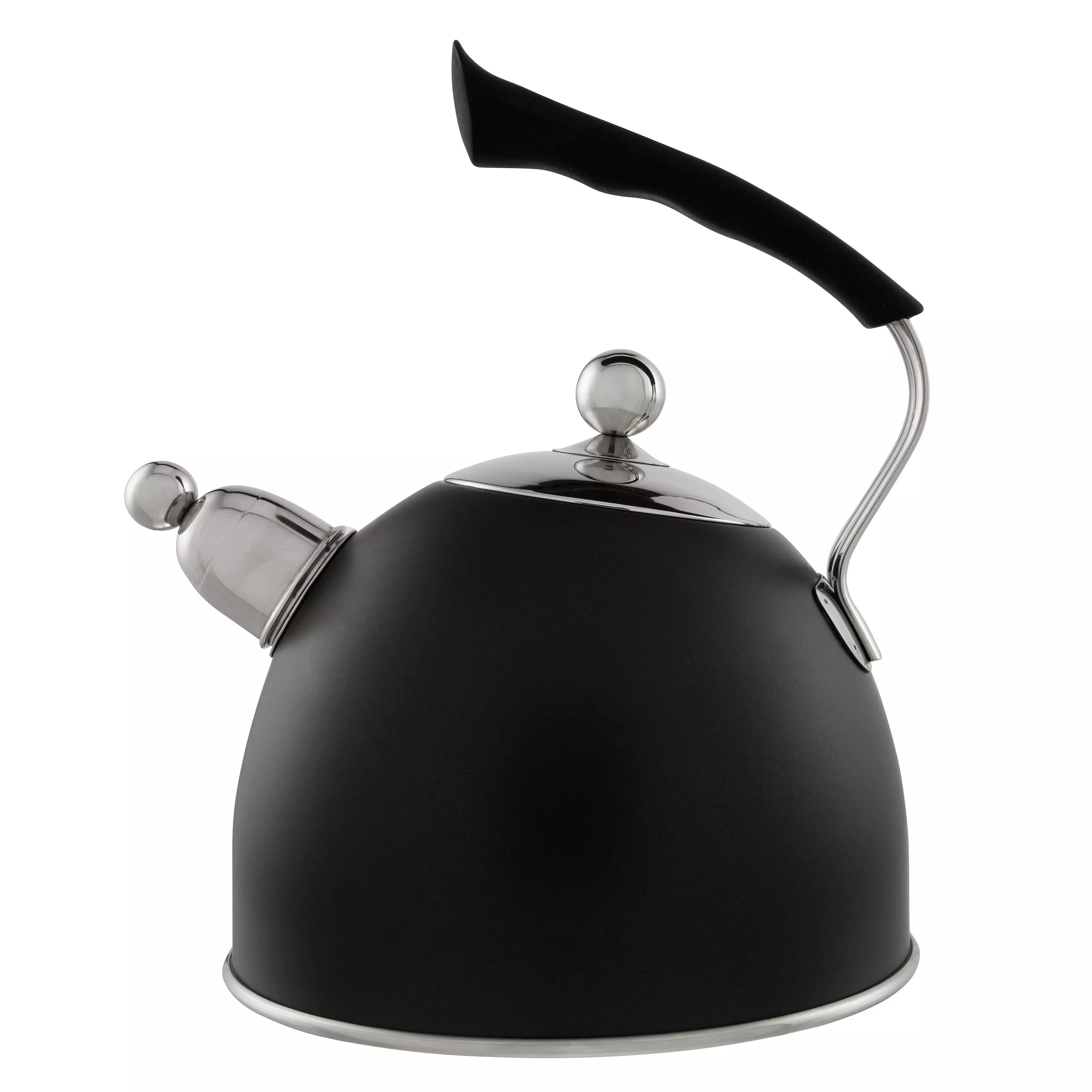 thumbnail image 2 of Voche Polka Dot Whistling Kettle – 2.5 Litre Stainless Steel, Cream Finish, Works On Gas, Electric & Induction Hobs 2 of 4