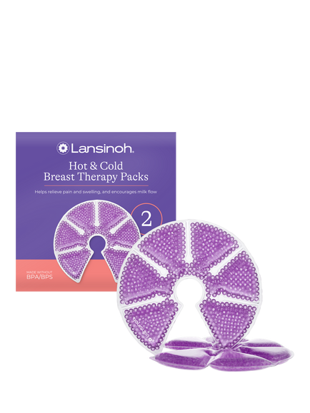 Lansinoh Therapearl 3-in-1 Breast Therapy Pack, Pack of 2, 