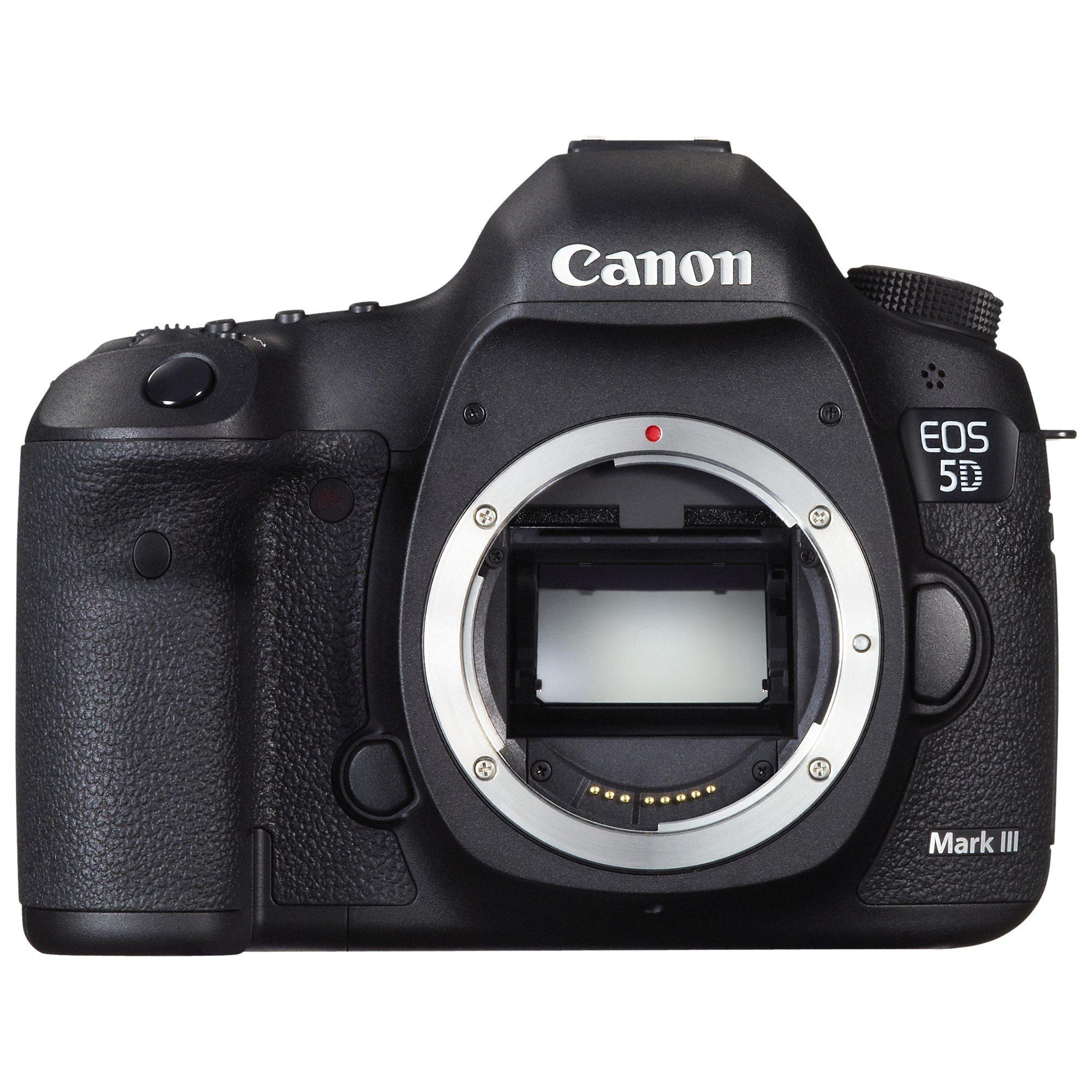 Canon EOS 5D MK III Digital SLR Camera, HD 1080p, 22.3MP, 3.2" LCD Screen, Body Only