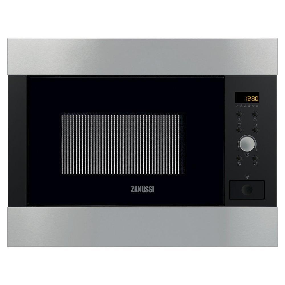 Zanussi ZBG26542XA Built-in Microwave with Grill, Stainless Steel