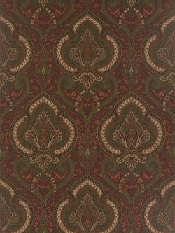 Ralph Lauren Castlehead Paisley Wallpaper, Chestnut, Prl037/02