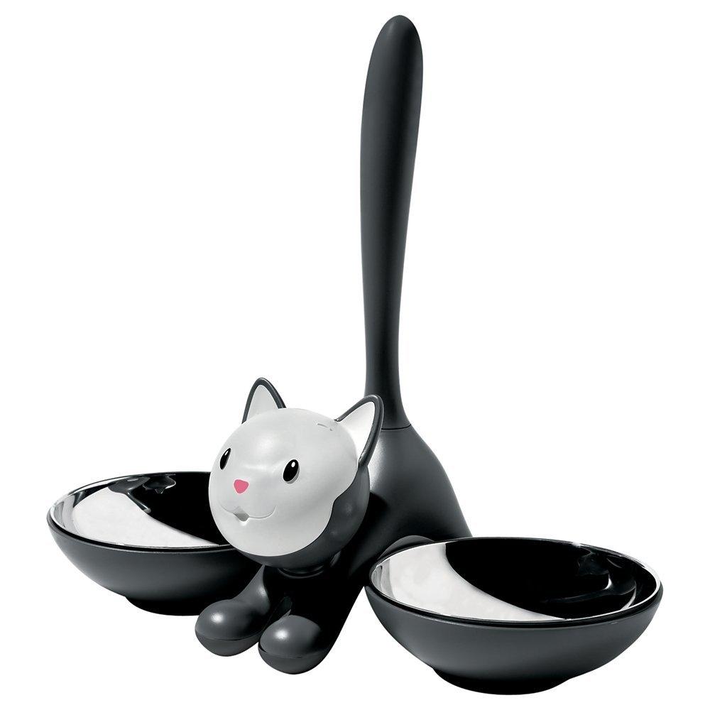 Alessi Tigrito Cat Bowl, Black