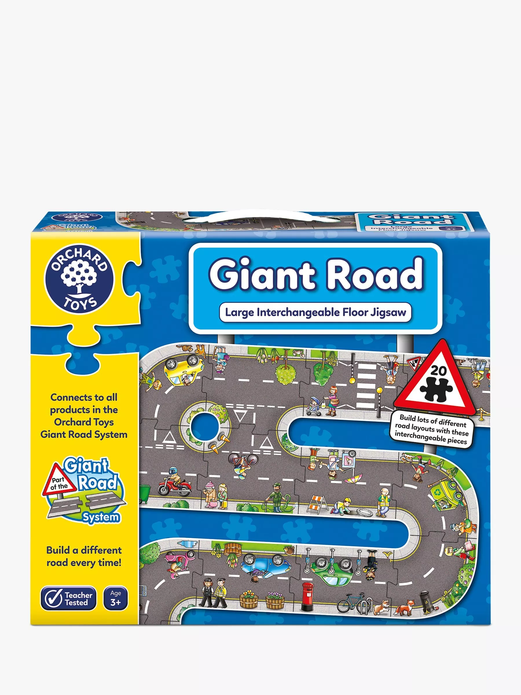 Orchard Toys Giant Road Jigsaw Puzzle 20 Pieces