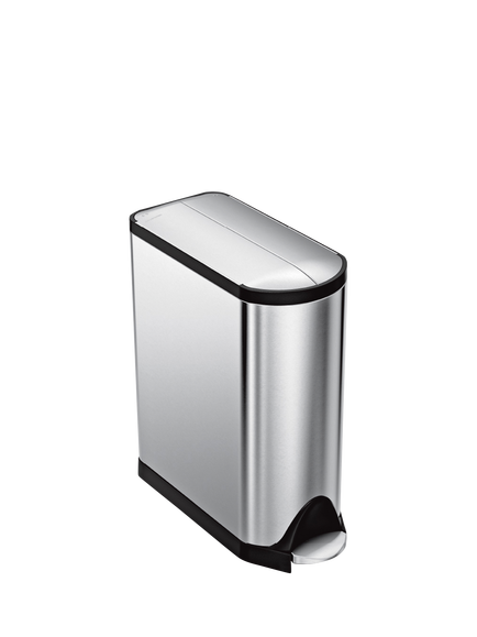 Simplehuman Butterfly Recycler, Brushed Stainless Steel, 40L, Stainless Steel