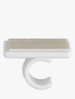 John Lewis Net Rod Centre Support, White - view 2, White