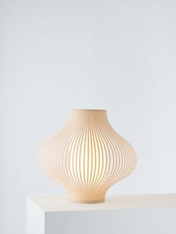 John Lewis Harmony Ribbon Small Table Lamp, Natural