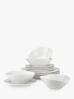 Sophie Conran for Portmeirion Dinnerware Set, White, 12 Piece