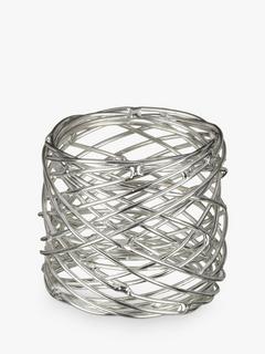 John Lewis Nest Napkin Rings Set of 4 Silver