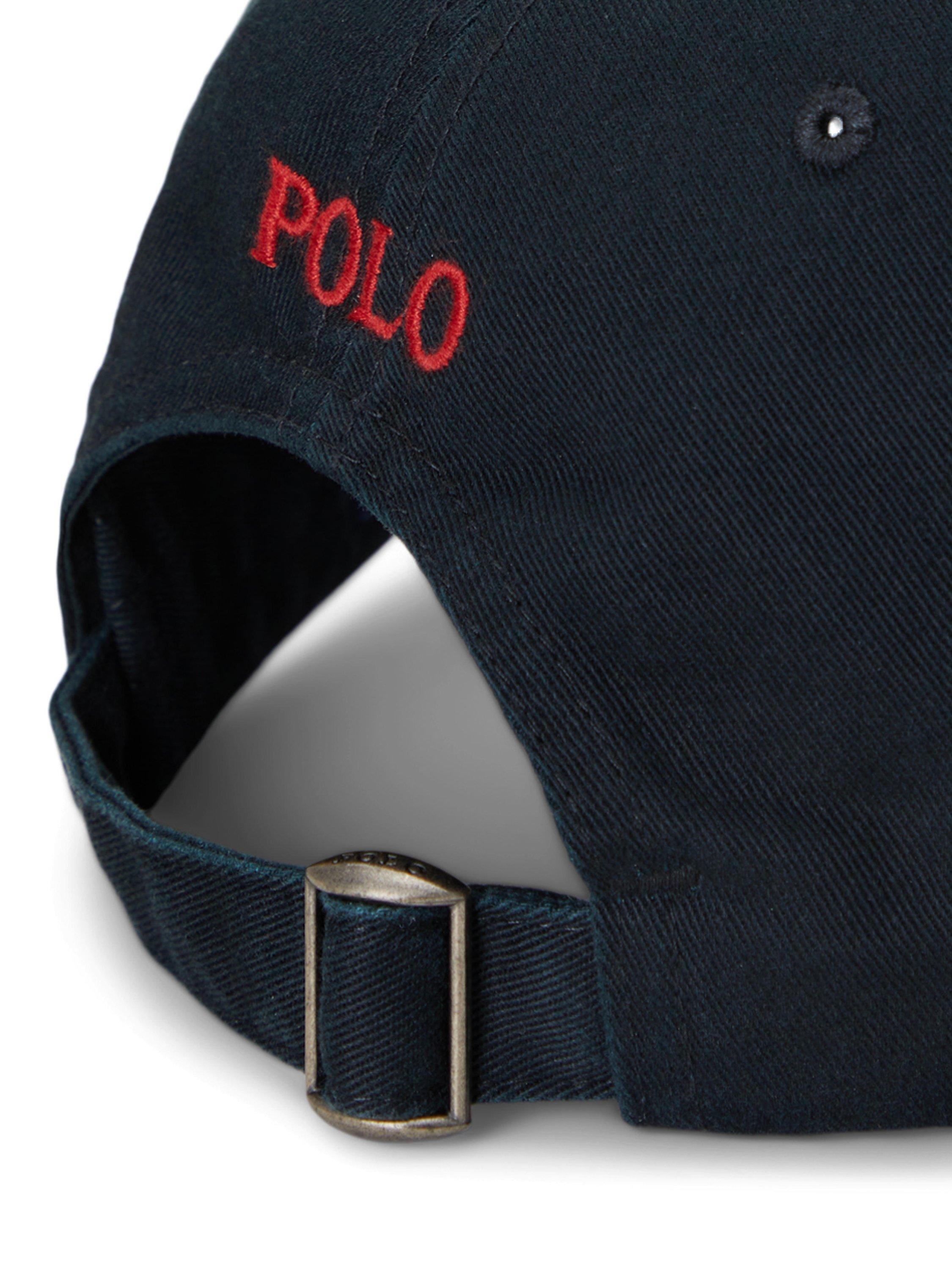 Product image 4 of 4, which shows Polo Ralph Lauren Signature Pony Baseball Cap, Black