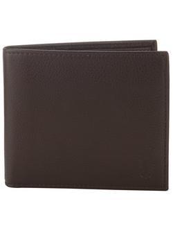 Polo Ralph Lauren Pebble Grain Leather Wallet, Brown
