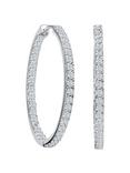 Jools by Jenny Brown Medium Narrow Hoop Earrings