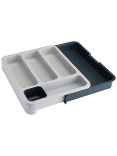 Joseph Joseph DrawerStore Expandable Cutlery Tray, Grey