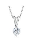 Jools by Jenny Brown Cubic Zirconia Pendant Necklace, Silver