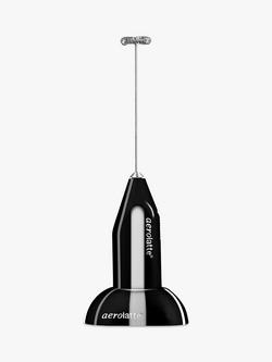 aerolatte Milk Frother with Stand, Black