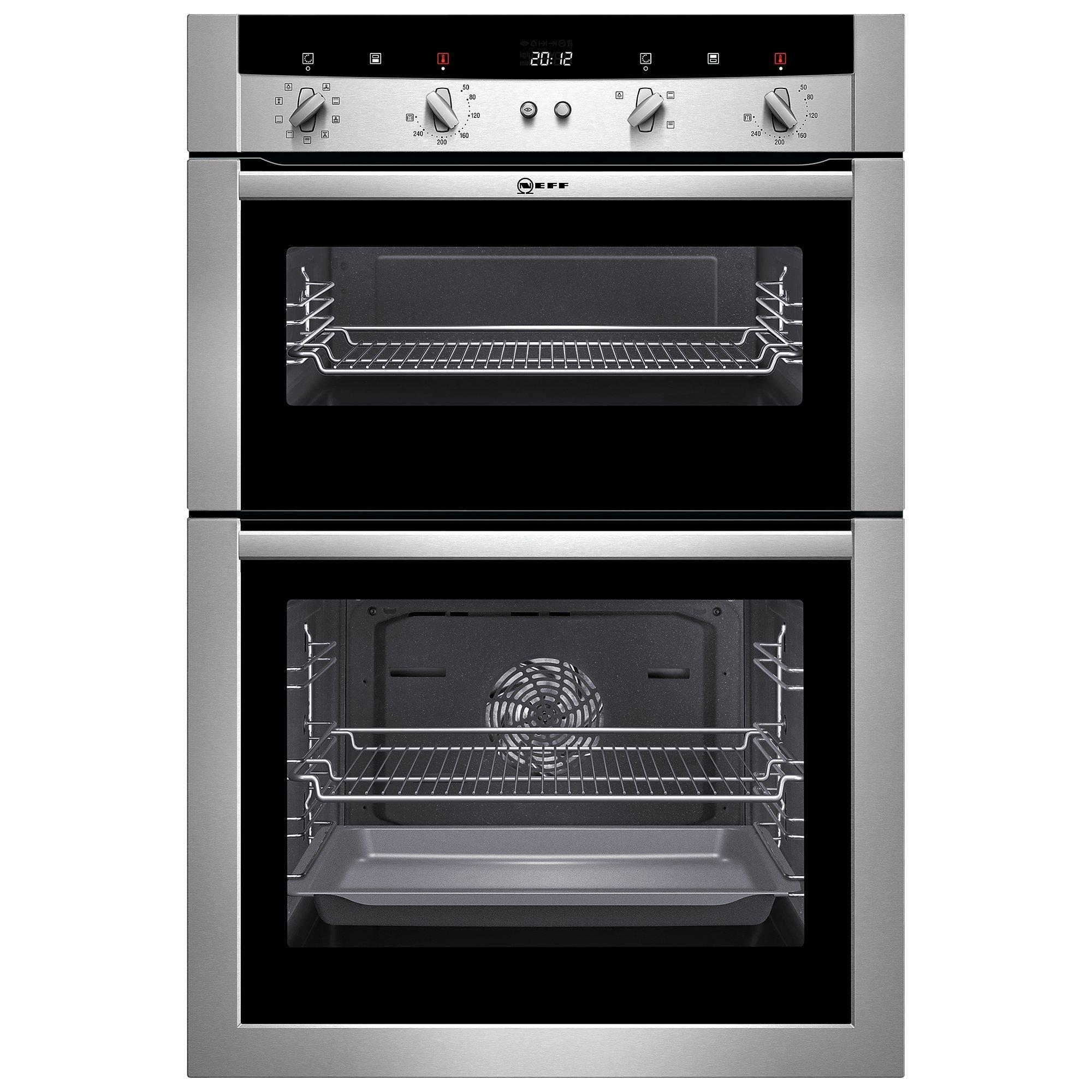 Neff U15M52N3GB Double Electric Oven Stainless Steel